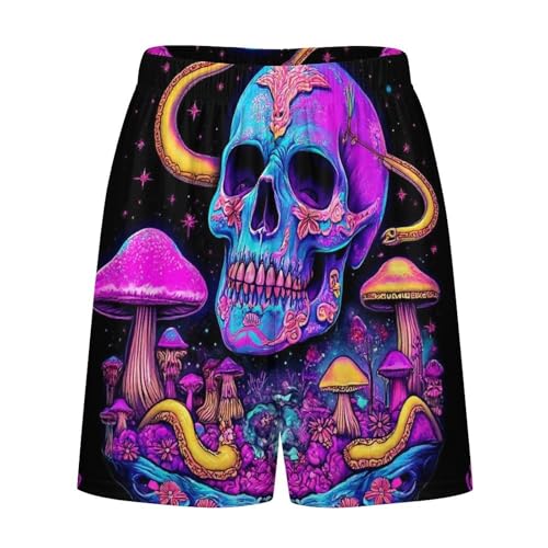 Lounge Pajama Bottoms for Men, Soft Comfy Pajama Short with Elastic Waistband Sleep Pjs Pants 5