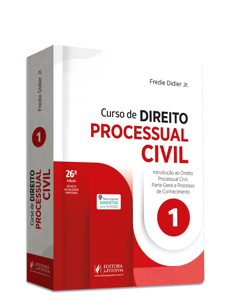 CURSO DE DIREITO PROCESSUAL CIVIL - V.1 - INTRODUÇÃO AO DIREITO PROCESSUAL CIVIL, PARTE GERAL E PROCESSO DE CONHECIMENTO (2024) (Volume 1)