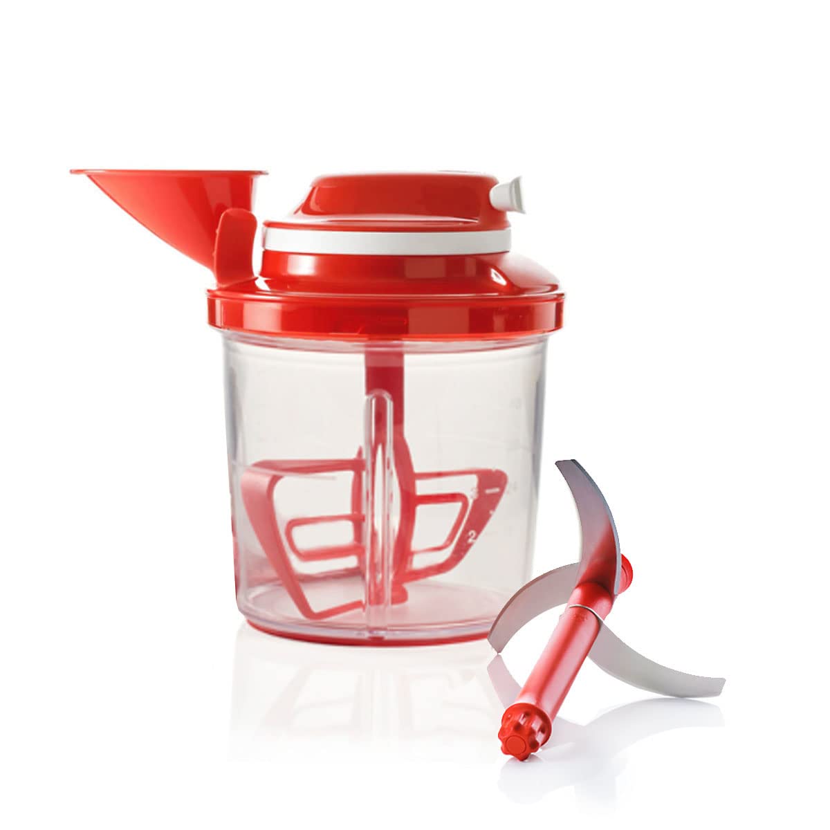 Amazon.com: NewTupperware SuperSonic Power Chef Chopper in Clear
