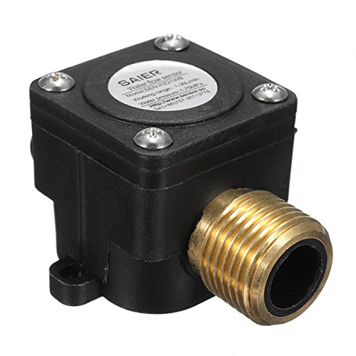 KingLan 1-30L/Min Water Flow Sensor Meter Dn15 G1/2 Dc 5V Fluid Flowmeter Counter Switch