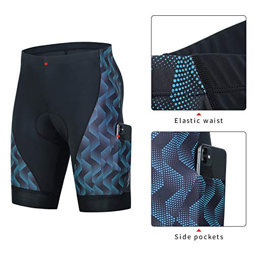 Image of beroy Men's Comfortable Bicycle Cycling Pants, 3D Padded Bike Shorts