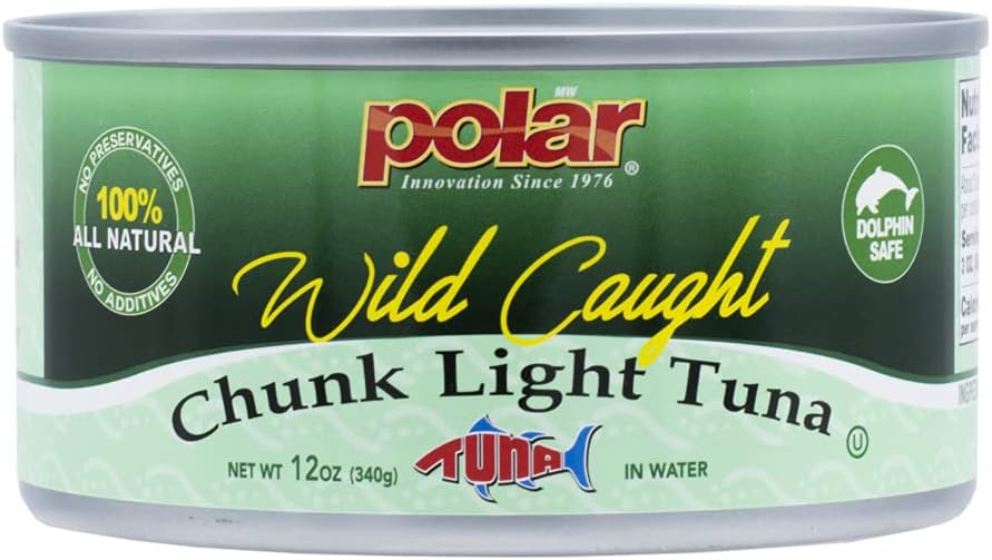 MW Polar Wild Caught Chunk Light Tuna, 12-Ounce