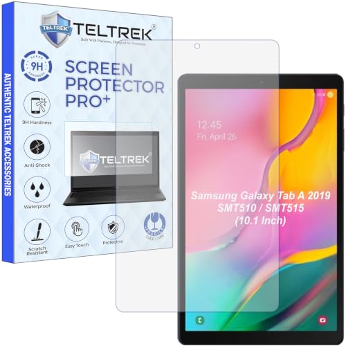Image of Screen Guard Compatible With Samsung Galaxy Tab A 2019 (10.1 Inch Tablet SMT510 /SMT515) Flexible Fiber Screenguard Not a Tempered Glass Screen Protector