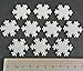 LITKO Snowflake Tokens, White (10)
