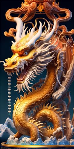Kit complet peinture diamant dragon 5D broderie grand format toile artisanat haut de gamme