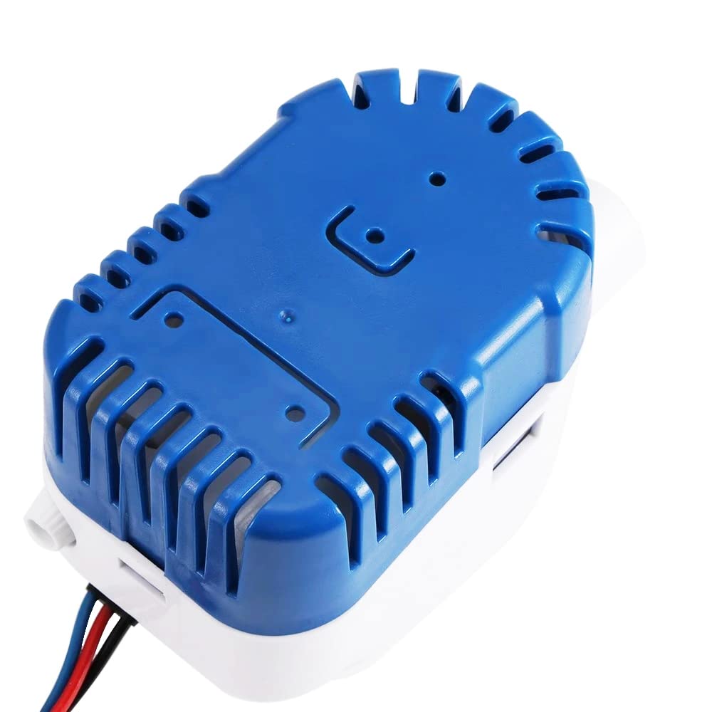 VOANZOPompa di sentina 12 V automatica con interruttore a galleggiante -1100 GPH/70 LPM per barche, stagni, piscine