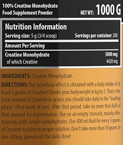 Scitec Nutrition 100% Creatine Monohydrate, 1 kg - Image 6