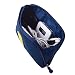 Happy Hours - Creative Shockproof Digital Storage Bag Pouch / Multifunction Makeup Smartphone Charger Headset Data Cable Case for Travel and Daily(Navy)