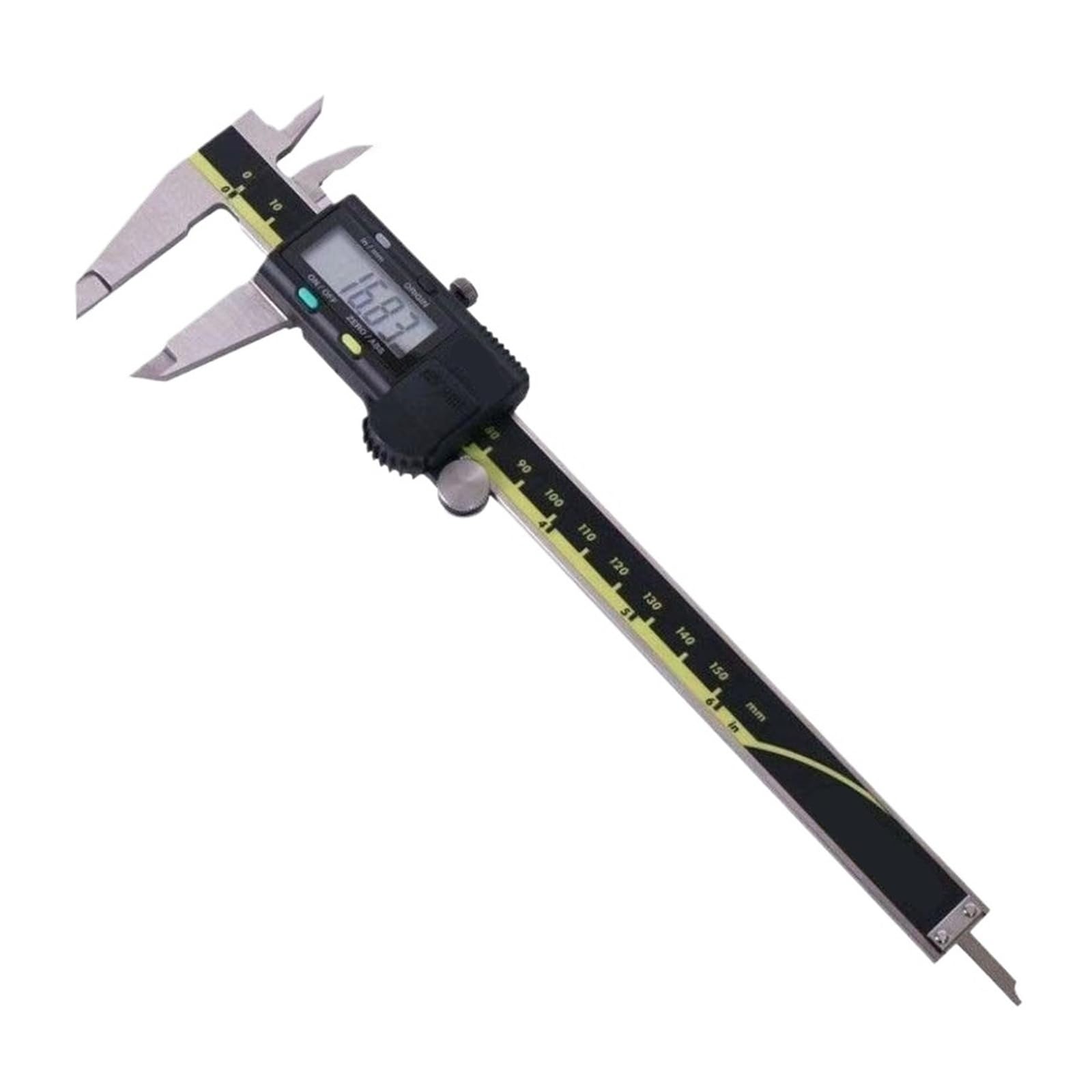 Calibrador a vernier digital de acero inoxidable 500-197-30 0-200 mm, 500-193-30 0-300 mm(500-193-30 0-300mm)