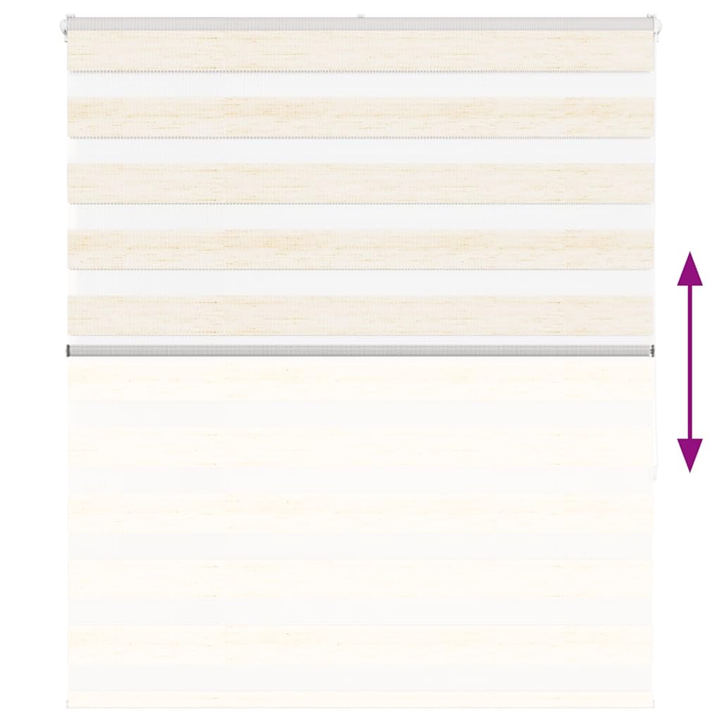 Store Zebre Beige Marbre 125,9 cm Polyester