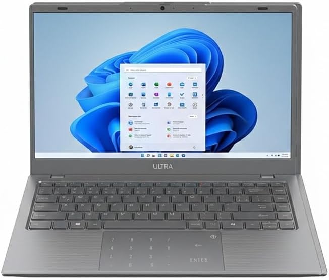 Notebook Multi Ultra 14" HD Intel Pentium Gold 6500Y 4GB RAM 128GB eMMC Windows 11 Home Copilot Câmera 2MP - UB364 : Ama