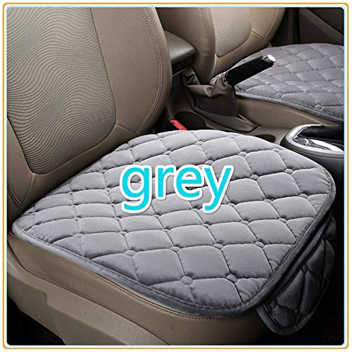DishyKooker - Cojín para asiento de coche, antideslizante, transpirable, para coche, silla de coche, color gris Cover
