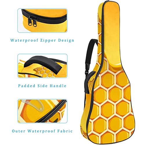 Housse de transport étanche pour guitare avec bandoulière réglable Motif d’inspiration japonaise, Multicolore 04, 42… - Les Beatles, Paul McCartney, John Lennon, RIngo Starr, George Harrison Housse de transport étanche pour guitare avec bandoulière réglable Motif d'inspiration japonaise, Multicolore 04, 42… – Image 5