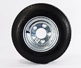 Load Star 4.80X8 Loadstar Trailer Tire LRB on 5 Bolt Galvanized Wheel
