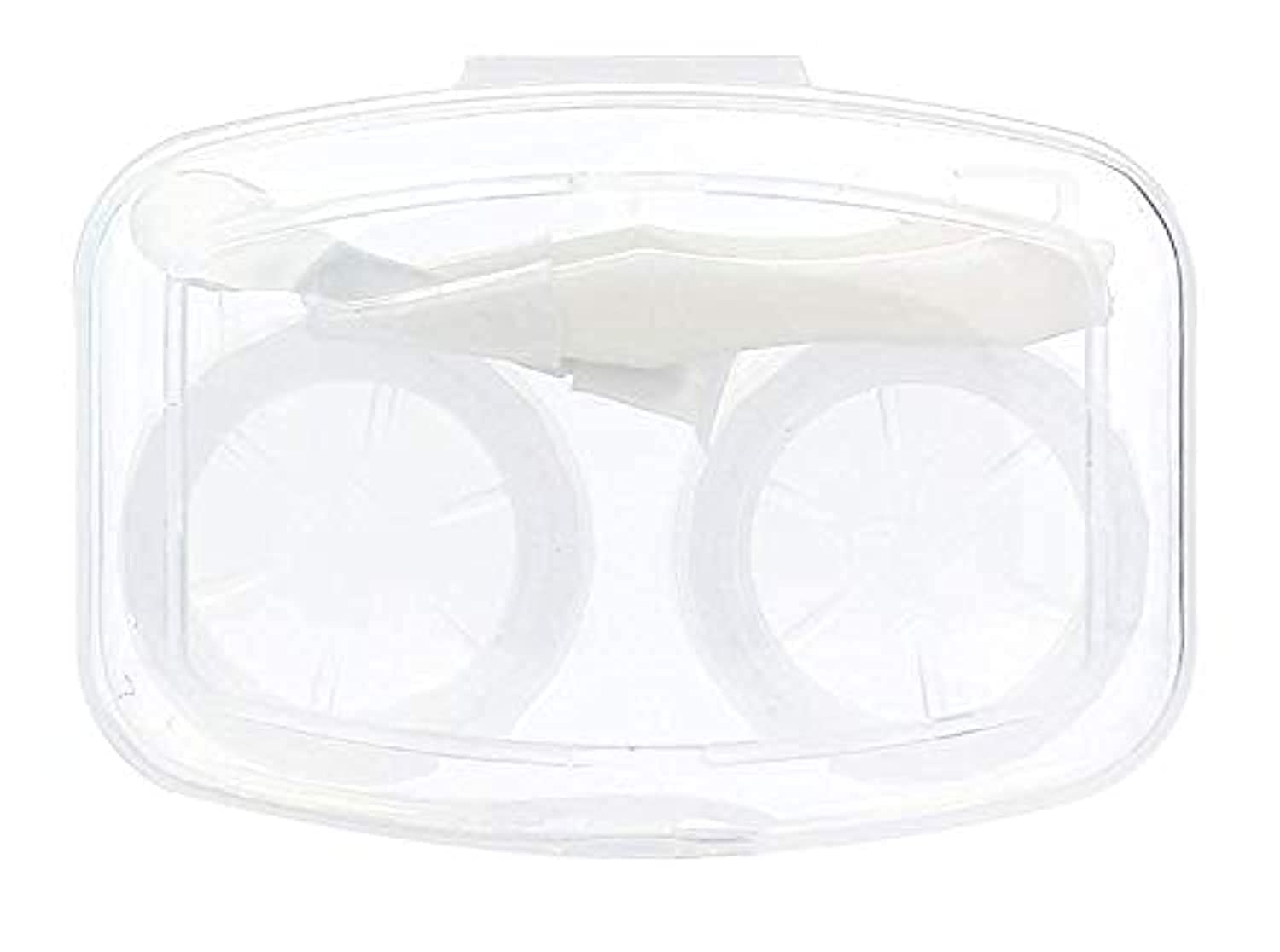 Mini Traveling Contact Lens Case Holder ( Clear)
