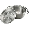 SOTO ST-908 Dutch Oven, Stainless Steel, No Seasoning Required, Cleaning Rack (Dishwasher, Detergent OK), High Heat Storage, Versatile, Durable, Rust Resistant, Impact Resistant, Deep, Outdoor,