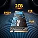 Netac 2TB NVMe SSD PCIe 3.0 M.2 2280mm Internal Solid State Drive up to 3100MB/S High Performance for PC Notebook, NV3000