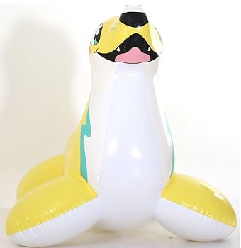 アザラシ　イエロー　ツヤあり　フロート　空気ビニール風船　浮き輪　レア　希少 Amazon | アザラシ イエロー ツヤあり フロート 空気ビニール