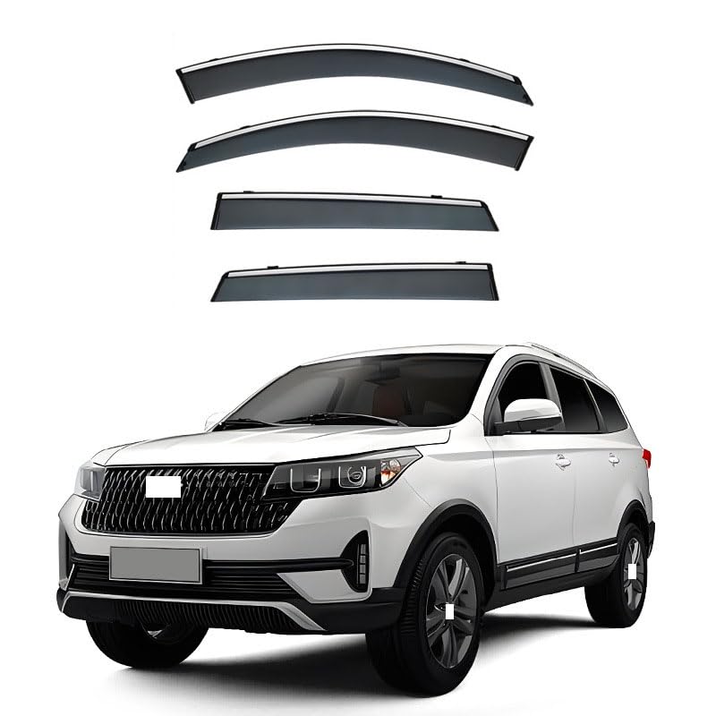 Déflecteurs de vent de voiture BAIC Ruixiang X3 2014-2020 pare-pluie pare-soleil