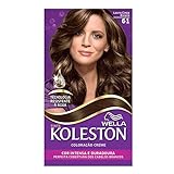Kit Tintura Koleston Louro Cinza Escuro 61