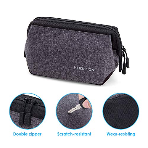 LENTION Compact Carrying Accessories Pouch, Universal Electronic Gadget Sleeve Case for Laptop/Tablet Power Adapter, MacBook Air/Pro Charger, Wireless Mouse, Phone, Pencil and More (Gray) - Thumbnail 6