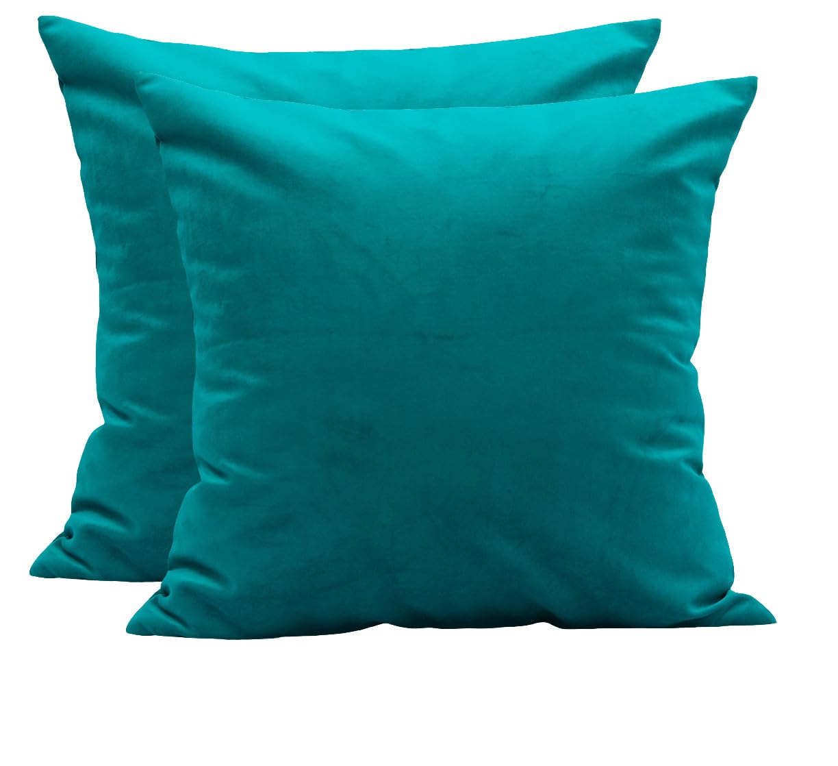 TangDepot 2-Pack Super Soft Velvet Pillow Covers, 20x20 Grass Green — view 102