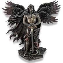 Veronese Design 11 Inch Six Winged Seraphim Angel Cold Cast Resin Bronze Finish Religious Statue