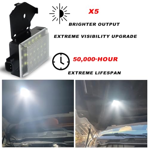 Kit de luz LED para capó Dodge Ram Durango Jeep miniatura 4