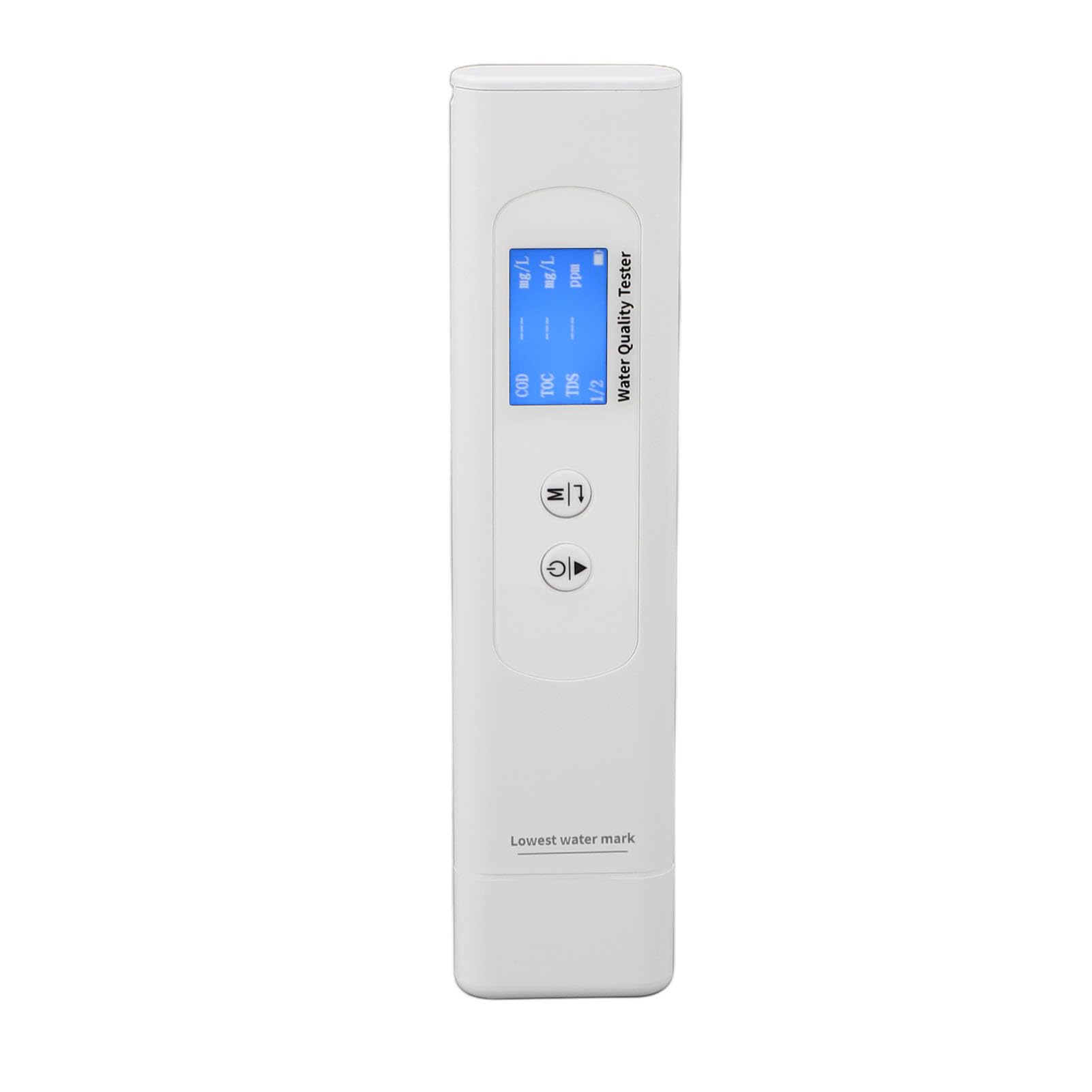 Fockety Probador de Calidad Del Agua, Portátil 6 EN 1 Detector de Calidad Del Agua Toc de Bacalao TDS Metro de la Temperatura de la EC, Metro de Prueba de Del, Medidor, Medidor