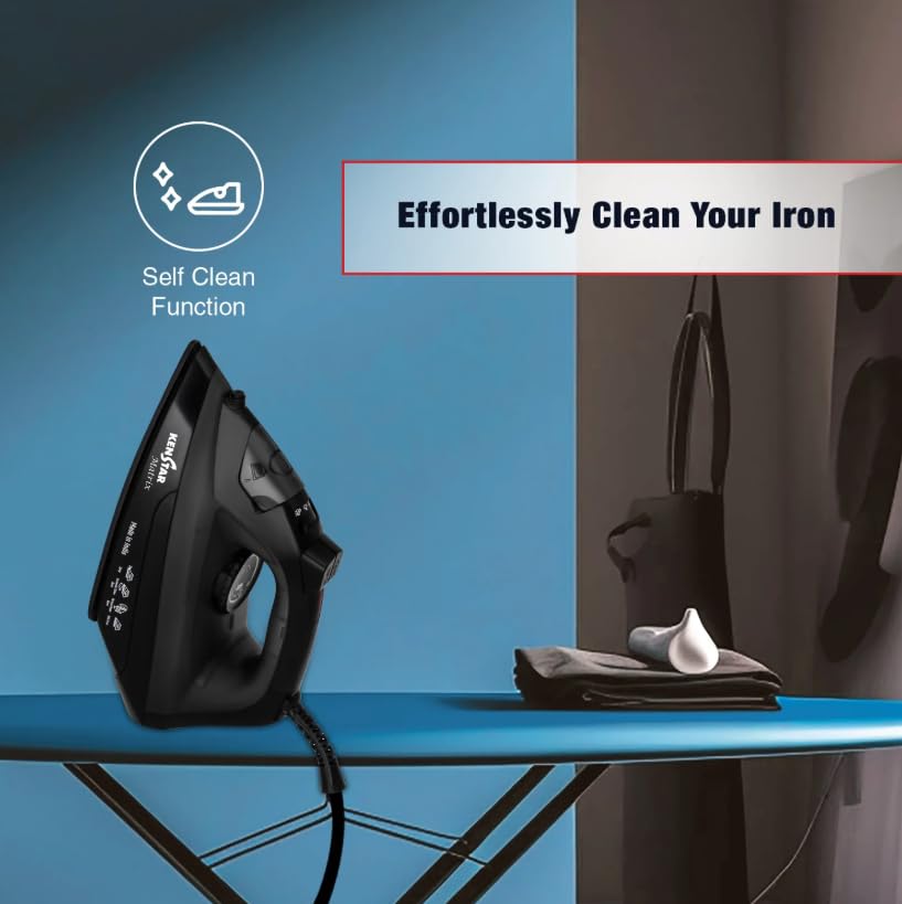 Image of MATRIX 2000W Steam Iron with Vertical Steam Function (KSIMAT20KPR0-DRI)