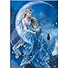 Produktbild Diamond Painting,Hearts Fairy DIY Diamond Cross Stitch Pictures Painting Number Kit 5D Crystal Rhinestone Embroidery Painting Kits DIY Wall Art Decor (Fee in blau, 30 x 40 cm)