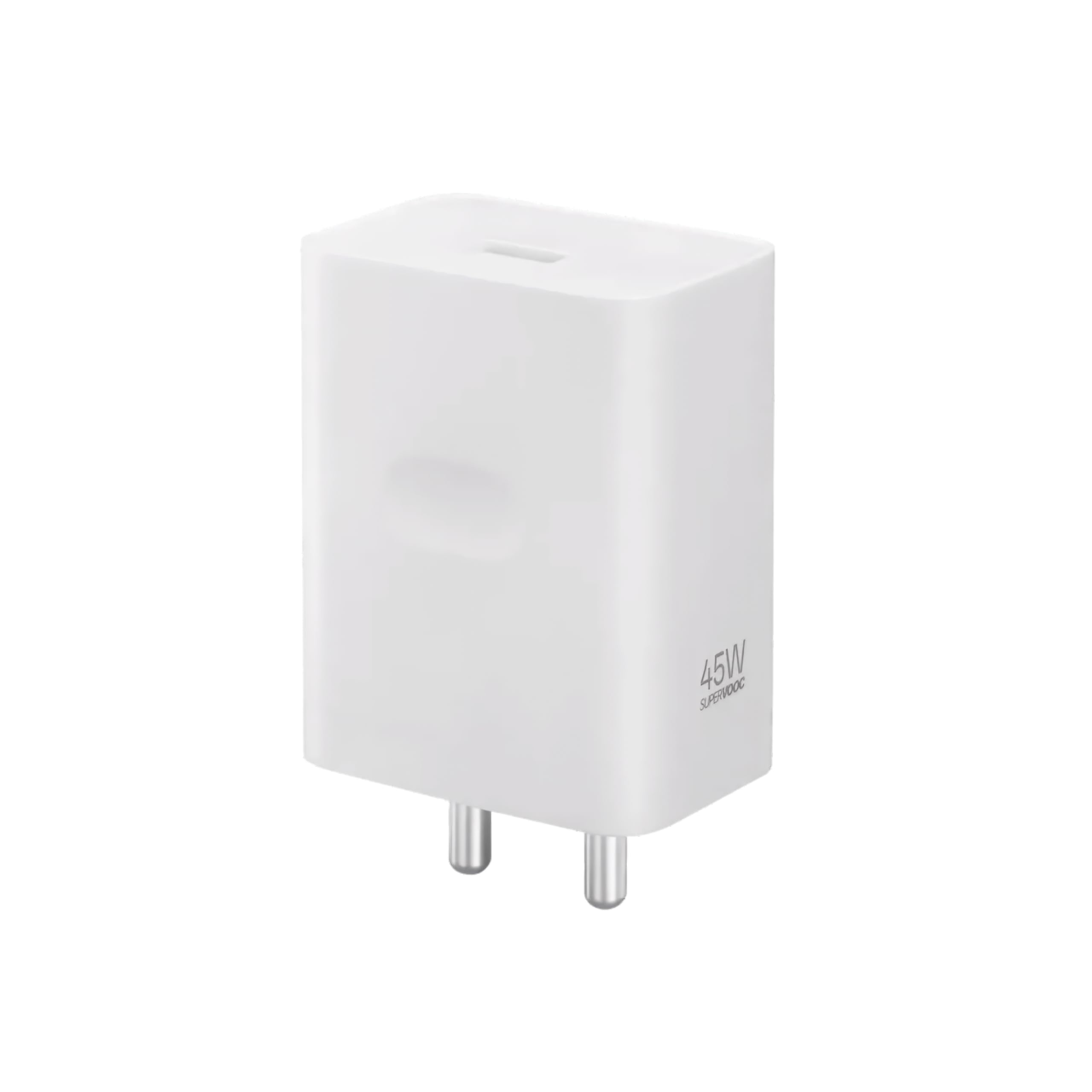 Realme 45W SuperVOOC Charger Adapter with USB Type-A Flash Charge Fast Charging Power Adapter (White)-image-16