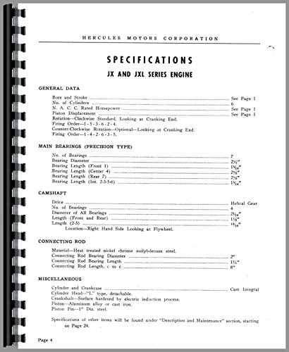 Miniatura 2 de HOUGH HF Pay Loader Engine Only Use(85061 & Up) Service Manual(