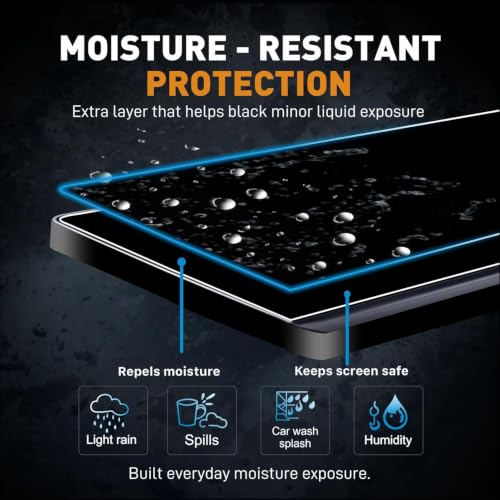 Image of ZEIR [2 PACK] Screen Protector Compatible With VINFAST V6 & V7 | 12.9 Inch Infotainment Guard || Anti Fingerprint | Water Resistant || Scratch VinfastV6 New Car 9H Accessories 2025 [Not Tempered Glass]