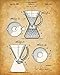 Original Coffee Patent Art Prints - Set of Four Photos (8x10) Unframed - Great Restaurant, Cafe, Coffee Shop, Kitchen and Coffee Bar Decor and Gift Under $15 for Coffee Lovers