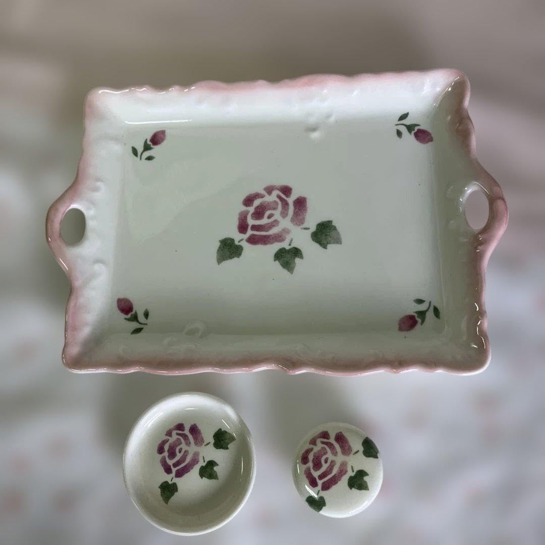 マニー ローズ ランチプレート 2枚セット マニー ローズ ランチ