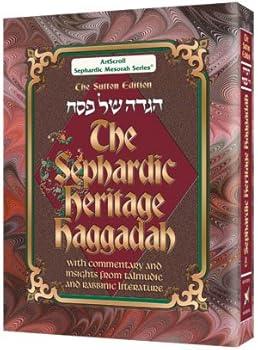Hardcover The Sephardic Heritage Haggadah Book