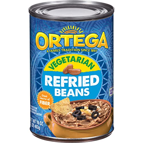 Image of Ortega Refried Beans, Vegetarian, 16 Ounce