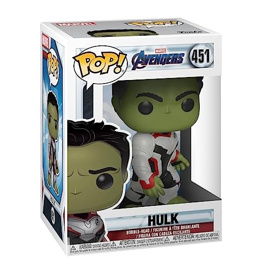 Funko Pop! Marvel: Marvel Avengers Endgame - Hulk - (TS) - Figura de Vinilo Coleccionable - Idea de Regalo- Mercancia Oficial - Juguetes para Niños y Adultos - Movies Fans
