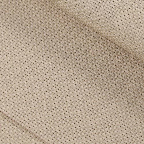 KCS 16CT Counted Cotton Cross Stitch Aida Cloth Fabric (19 x 28 Khaki)