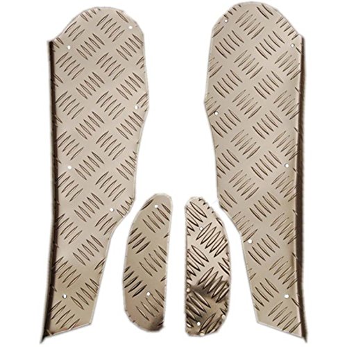 Repose-pieds antidérapants pour scooter mbk ovetto et yamaha neo's 1997-2006