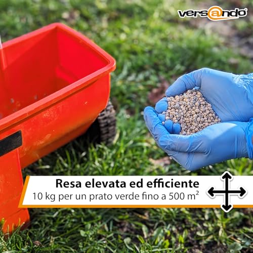Versando 20Kg Di Concime Per Prato Primavera Fino A 1000M²: Contrasta Muschio E Erbacce Per Un Prato Sano E Di Un Verde Intenso Concime Primavera Ad Effetto Immediato – Qualità Premium - 4