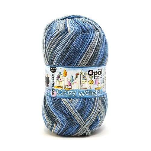 Opal - Opal Crazy Waters 11314 4-Ply Dauerhaft Socke Garn - 1x100g
