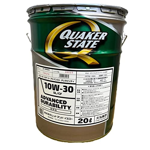 クエーカーステート(QUAKER STATE)/QS アドバンスト デュラビリティ 10W-30 20L 品番:550065560