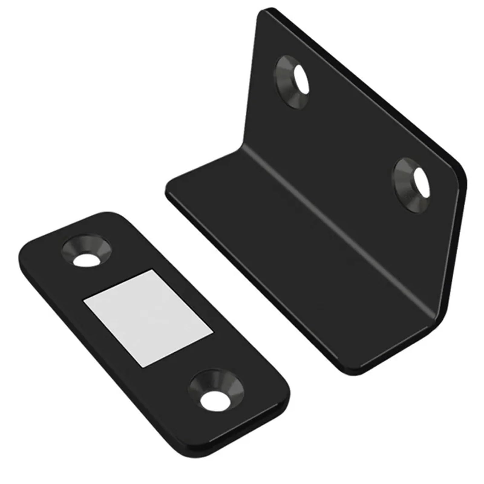 Ppqiru Black 10Set Door Closer Magnetic Catch Latch For Cupboards