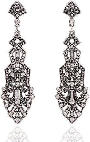 DRESHOW 1920s Great Gatsby Accessories for Women Flapper Headpiece Headband Gloves Costume Harlem Nights Accessories Set - Image 7