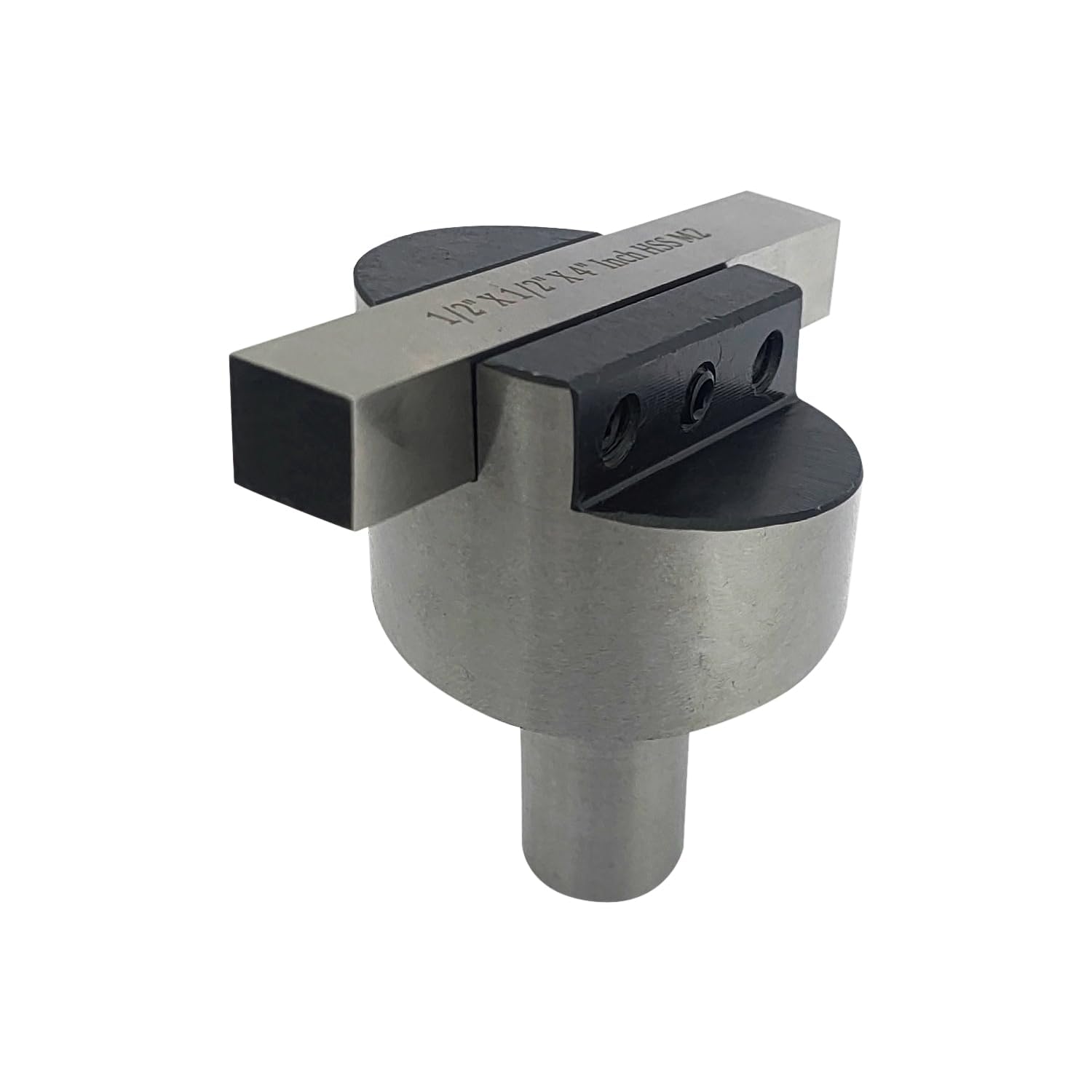 Fresa per fresatura e tornio con punta HSS per fresatura e tornio con gambo dritto da 3/4" pollici