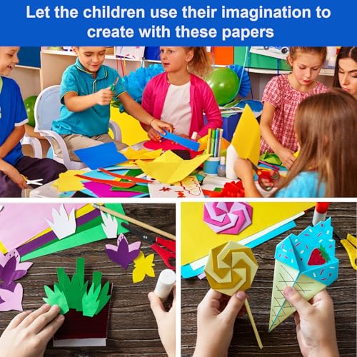 Image of 10 Pcs Poster Board Colorful Paper 12x18, ROOKEA Vision Boards Bulk Blank Graphic Display Posterboard Card Paper for Kids School Classroom Arts Craft Projects Drawing Scrapbooking
