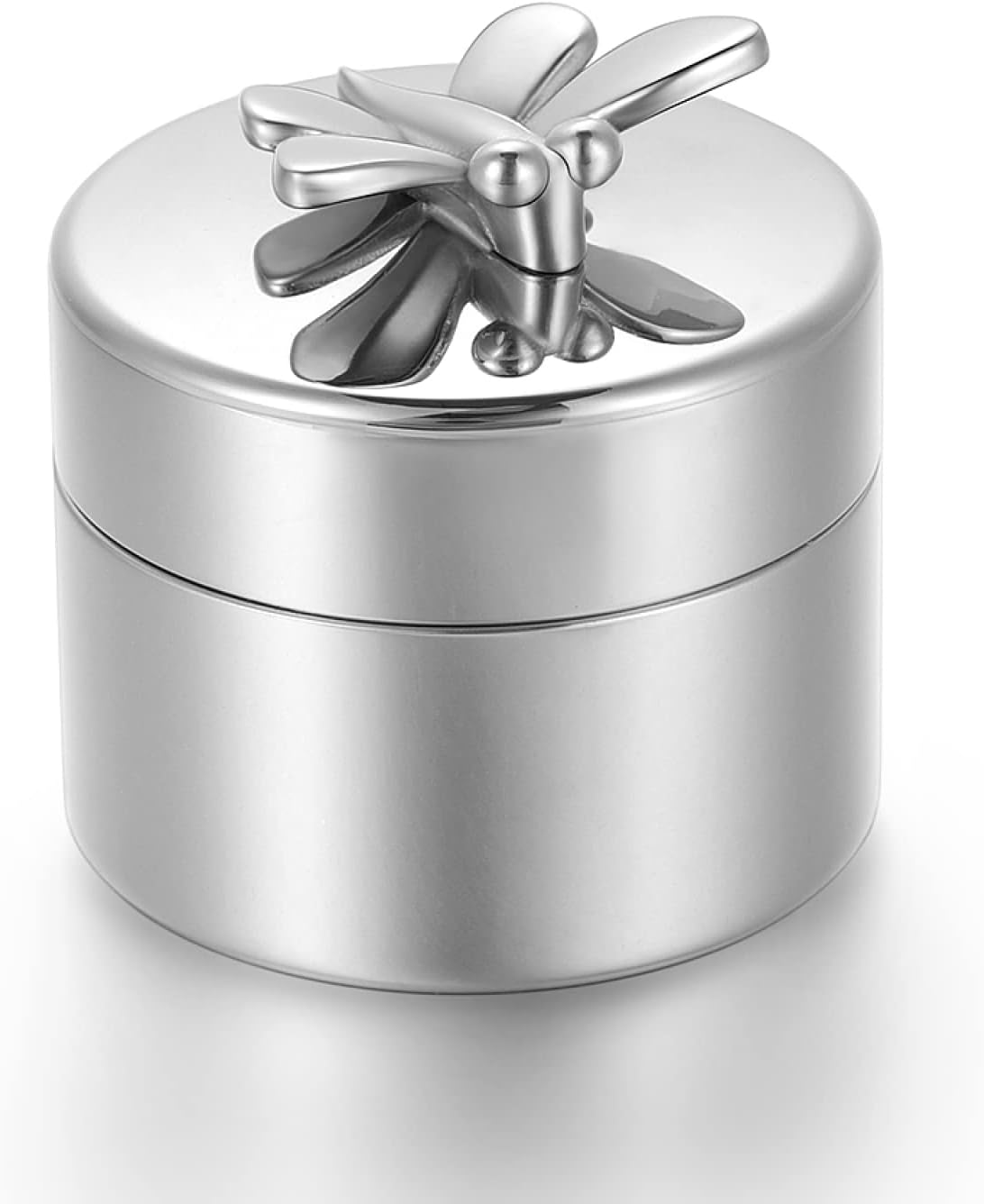 (50ミリメートル* 40ミリメートル)ペット記念品ボックスコンテナ動物用記念ジュエリーのための蝶のステンレス鋼の火葬壷