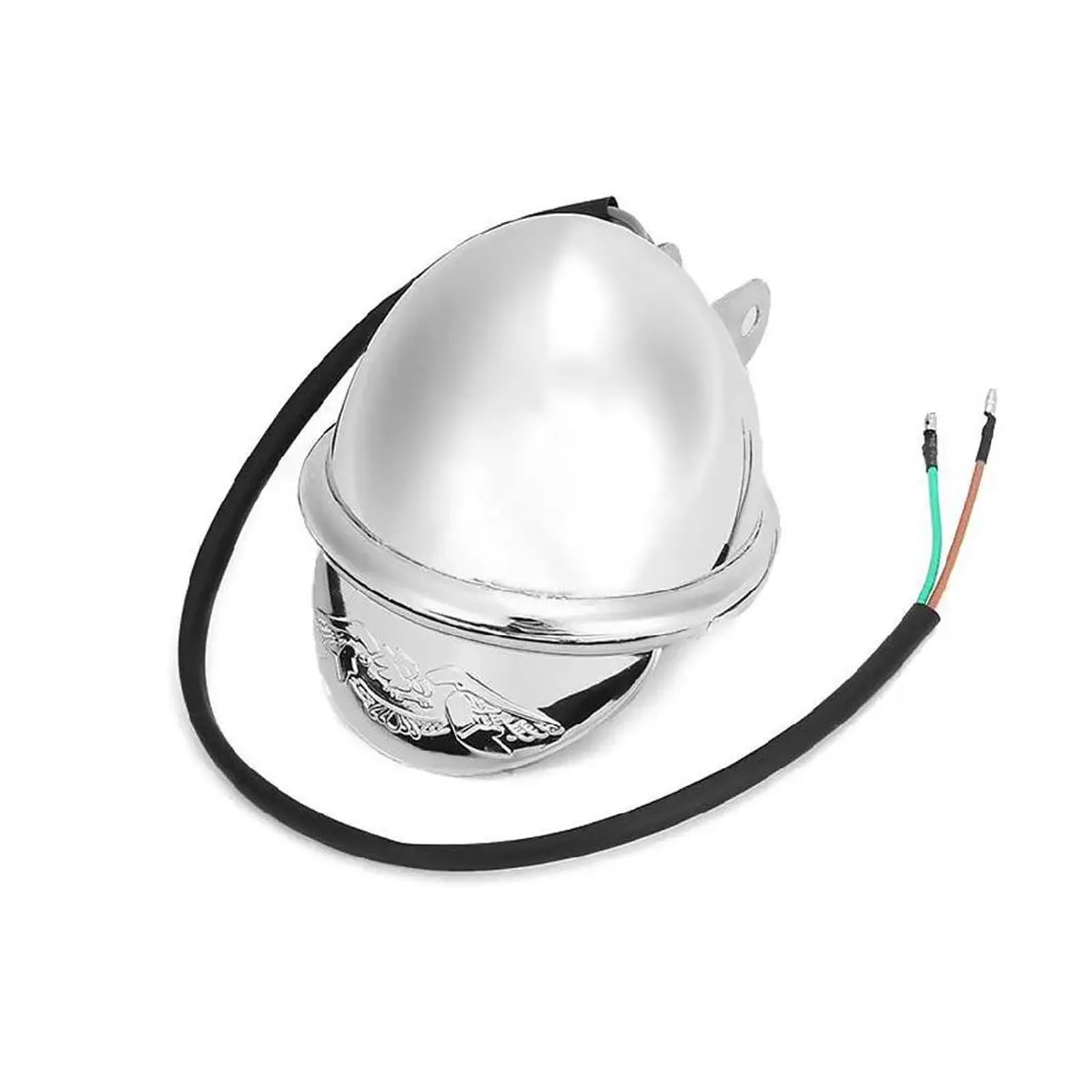 Feux de Conduite antibrouillard Phare antibrouillard universel pour moto ABS, couleur chromée, 12V